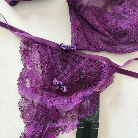 Victoria's Secret Designer Swarovski Crystal Bra & Panty Lingerie Set - Picture 2 of 15
